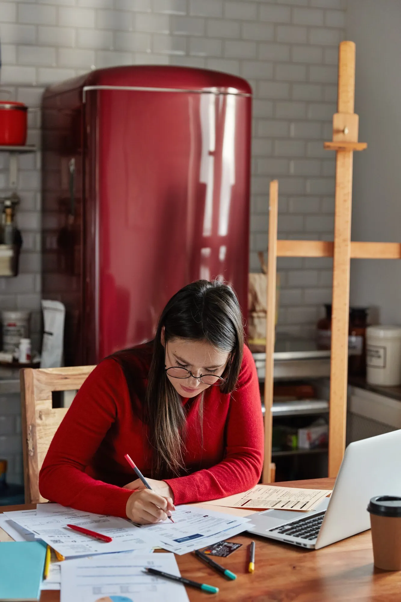 Freelance writer managing finances